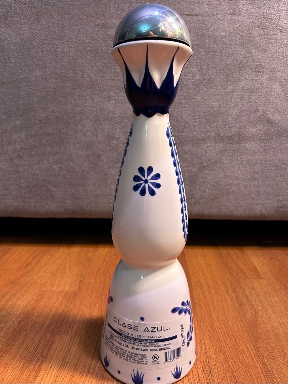 Claze Azul empty bottle - Picture 3 of 5